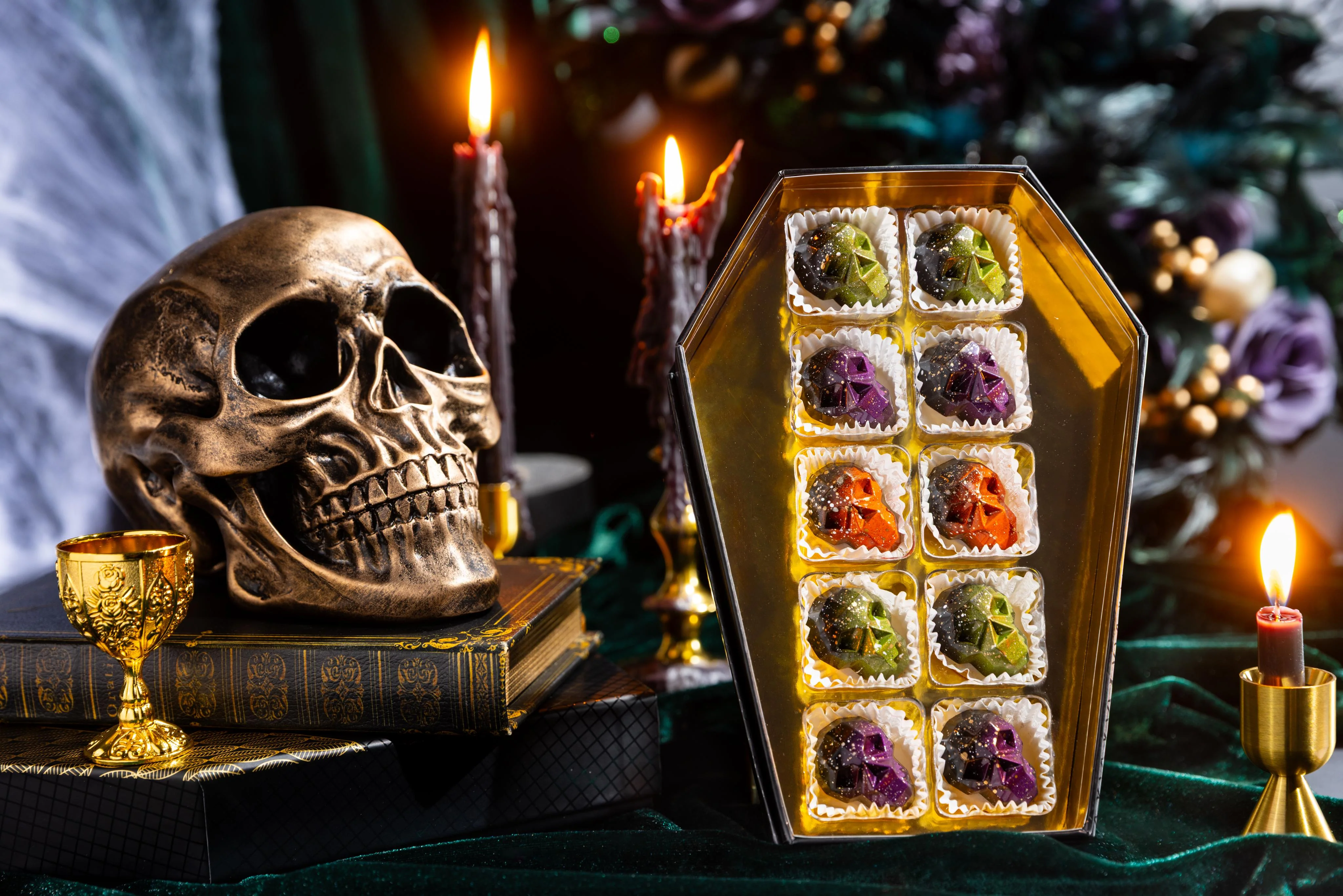 Death by Chocolate Coffin Box, 10 piece - Image 3