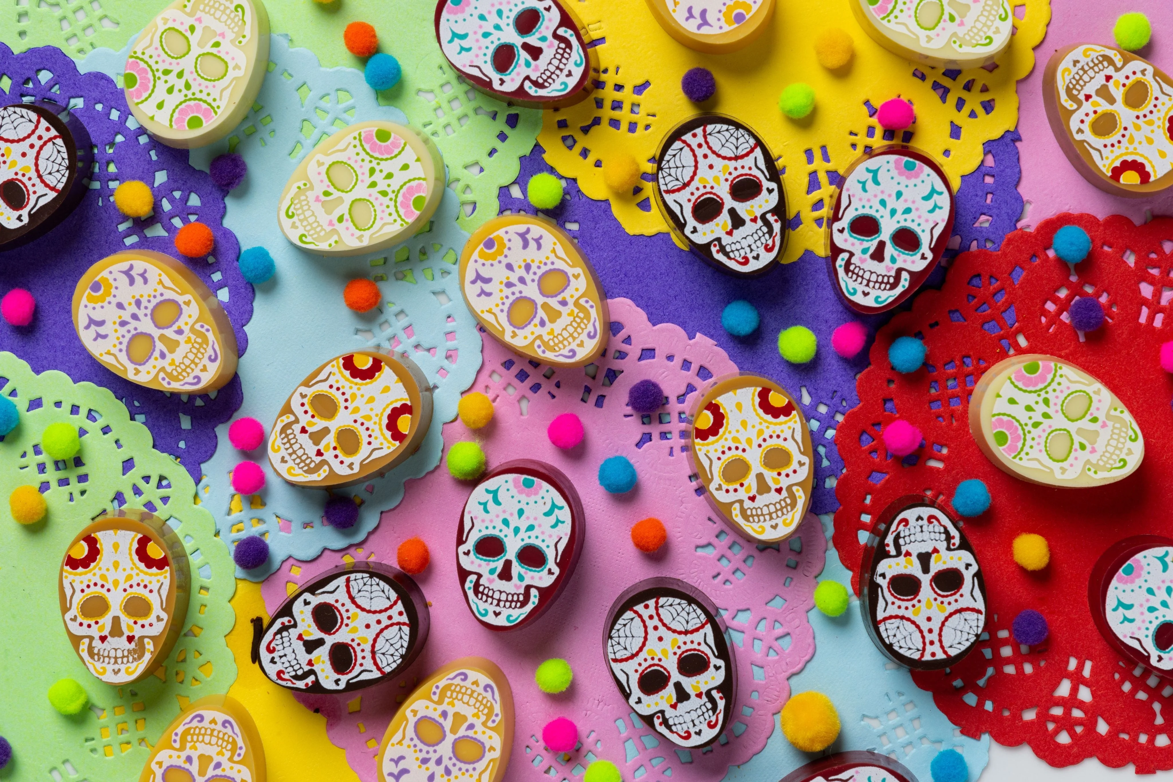 Dia De Los Muertos Hazelnut Sugar Skulls - Image 3