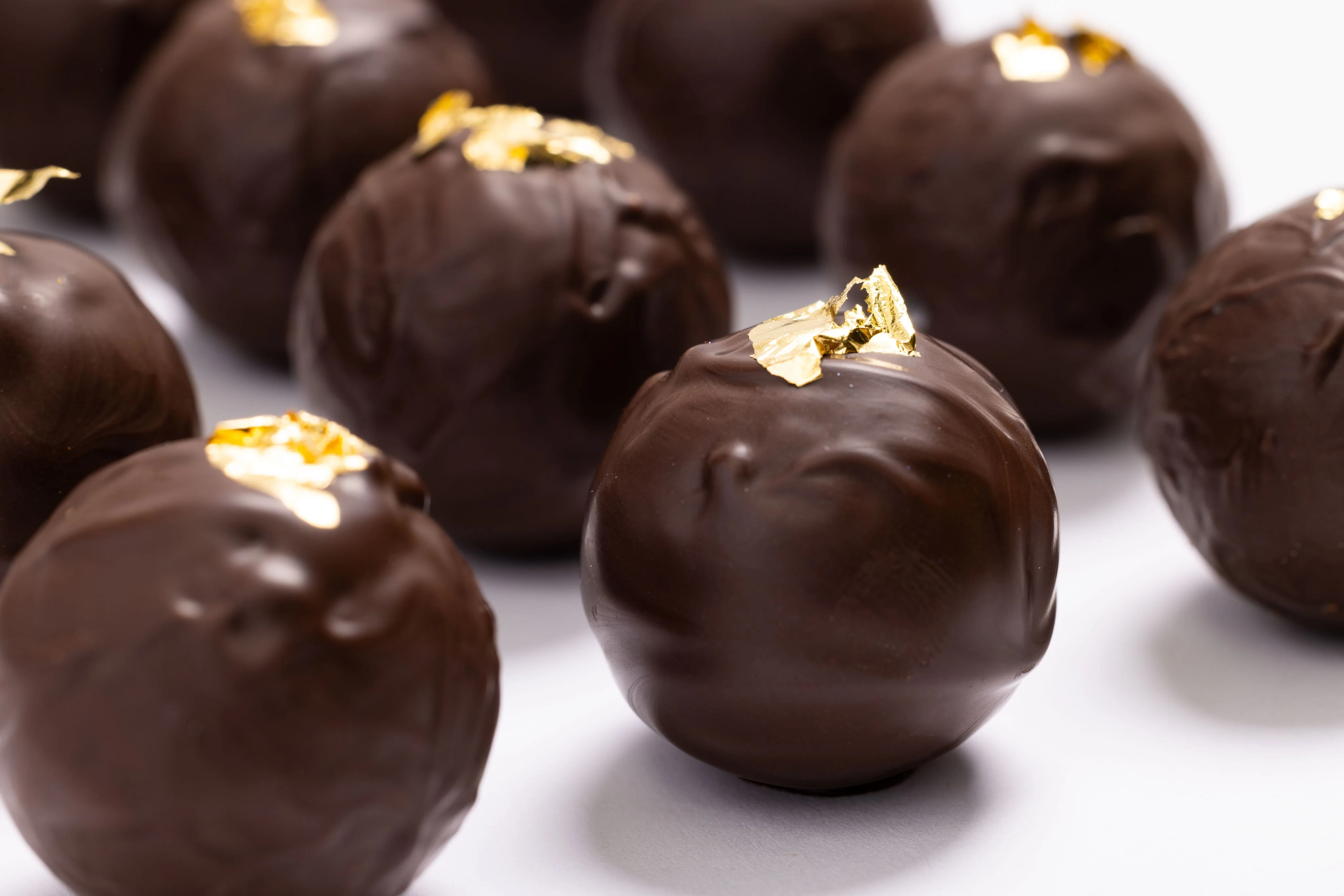 New Year's Champagne Truffles, 12 piece - Image 4